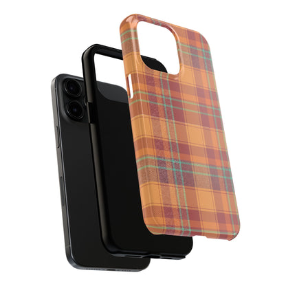 iPhone Case - Autumn Tartan Plaid Design