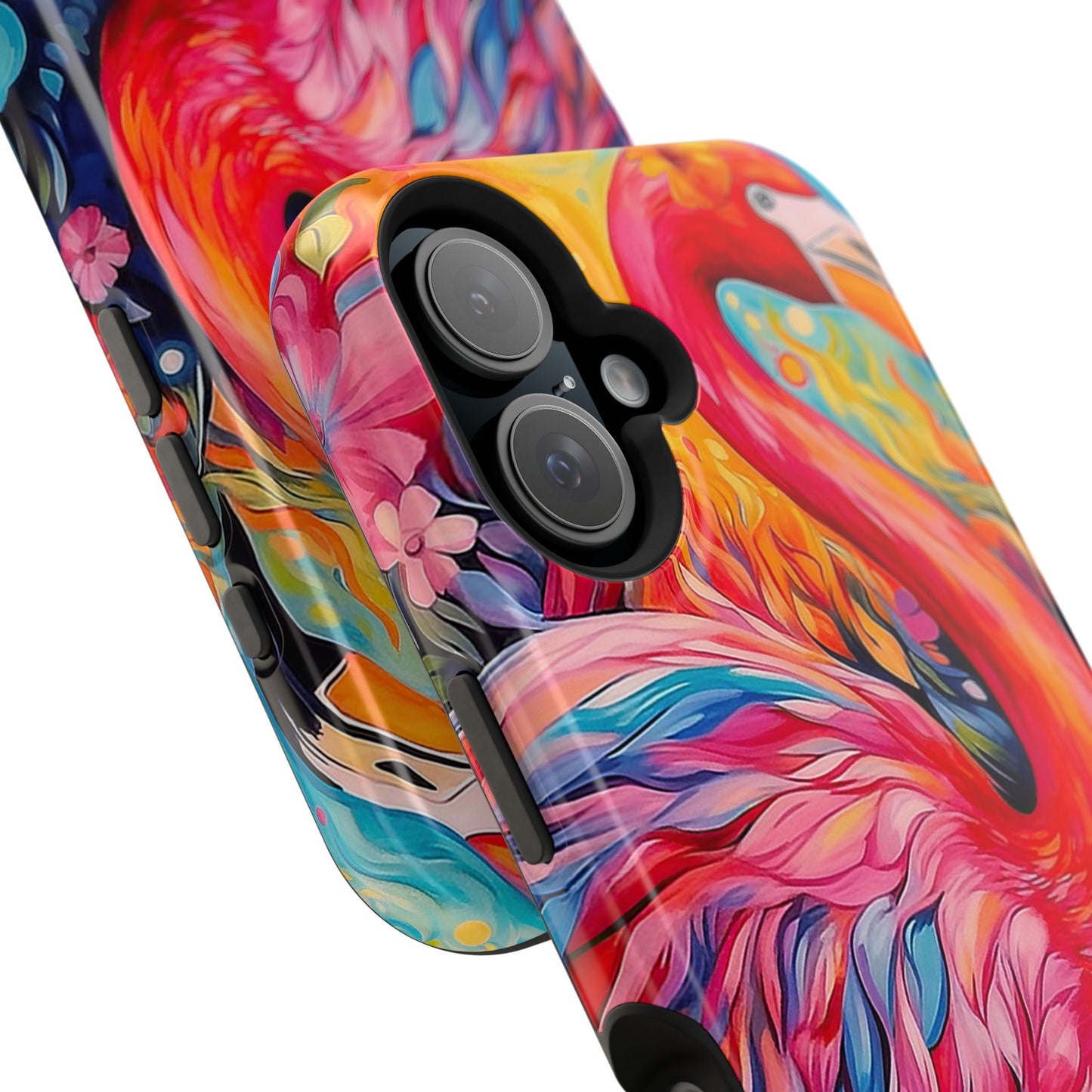 Flamingo Fiesta – Vibrant Flamingo MagSafe iPhone Cases