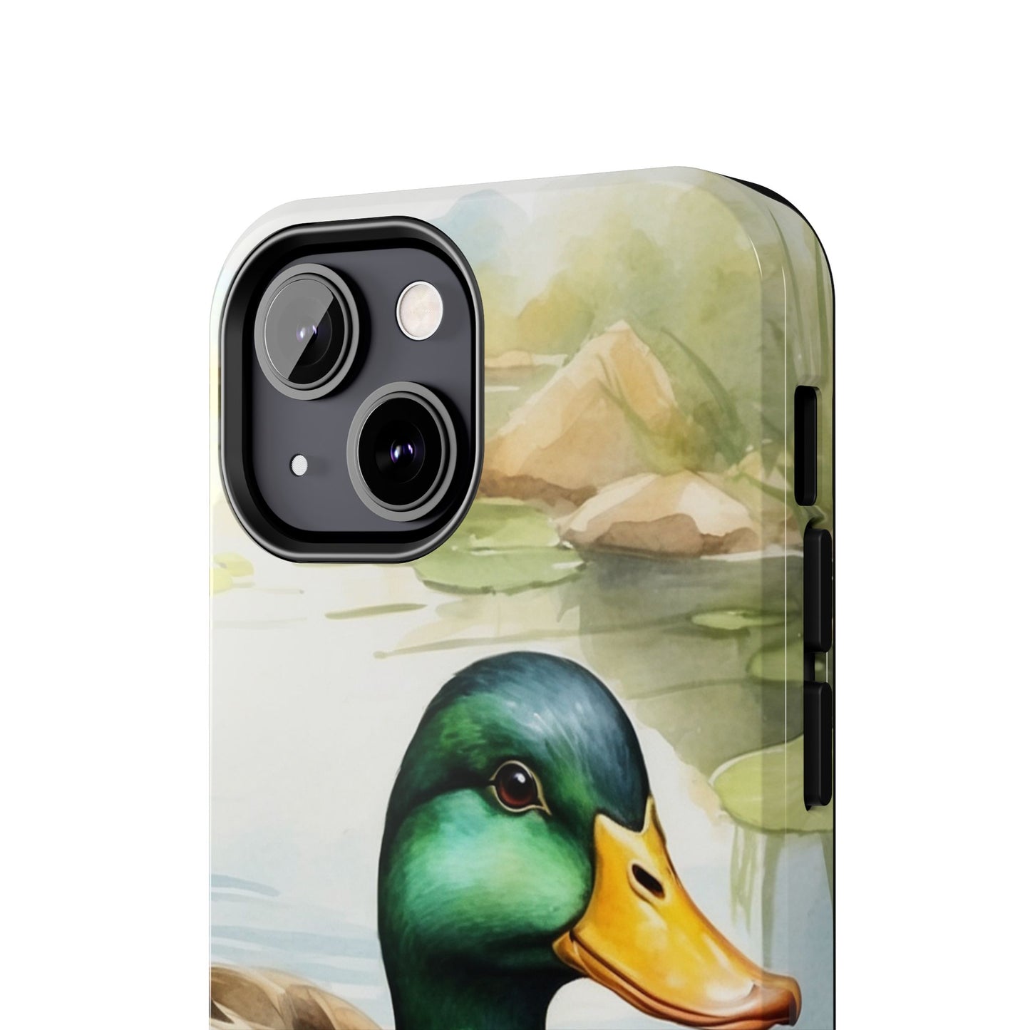 Serene Duck Reflection - iPhone Case