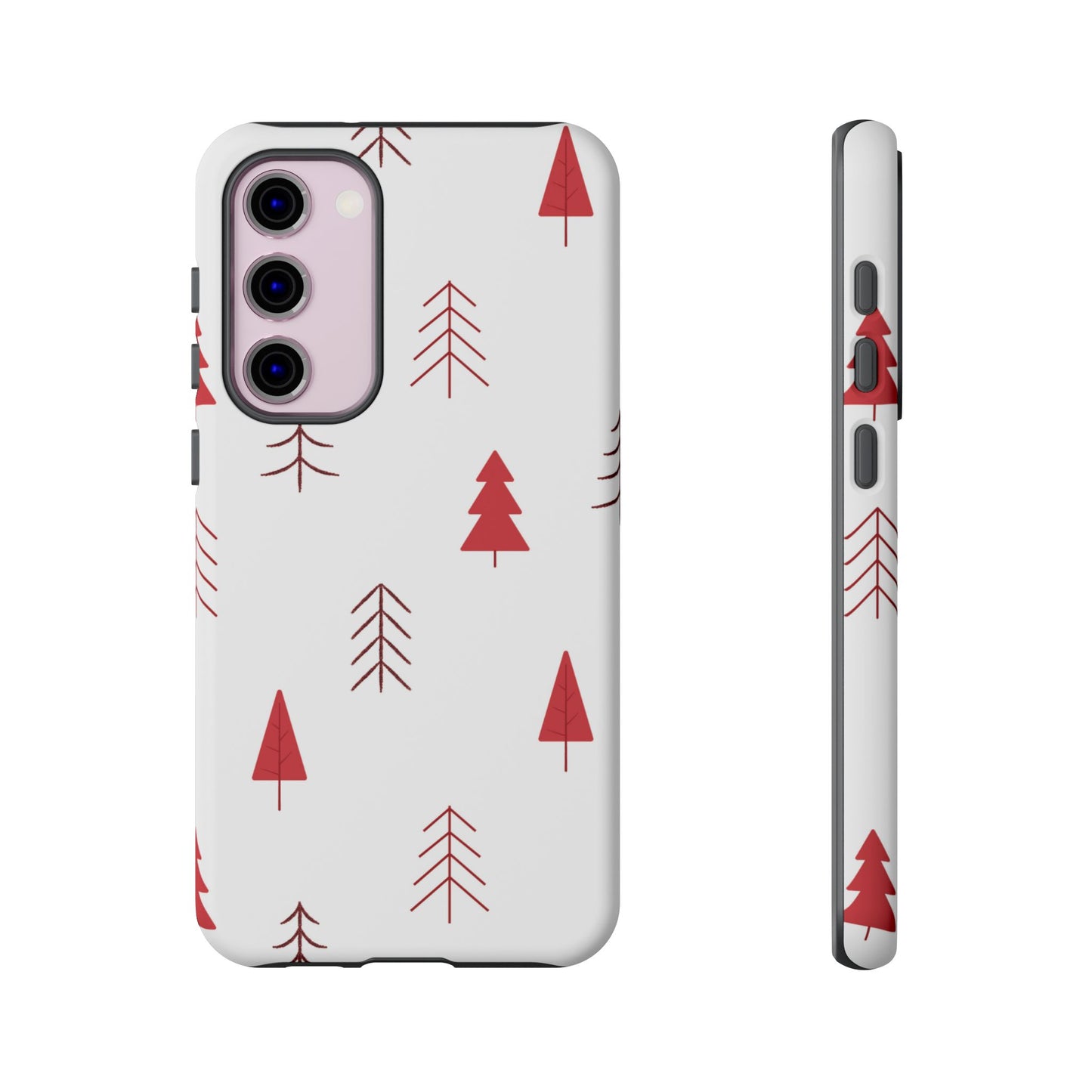 Scandi Red Pine Trees - Samsung Galaxy Series Case