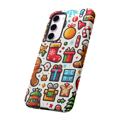 Festive Christmas Icons Pattern – Samsung Galaxy Series Case