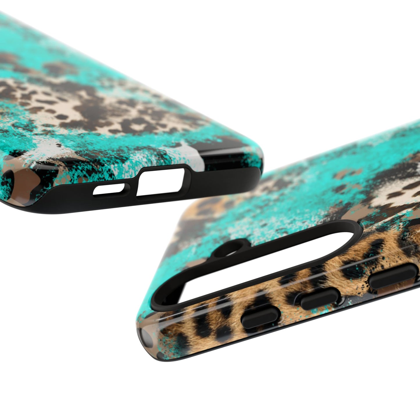 Aqua Splash Leopard - Samsung Galaxy Series Case