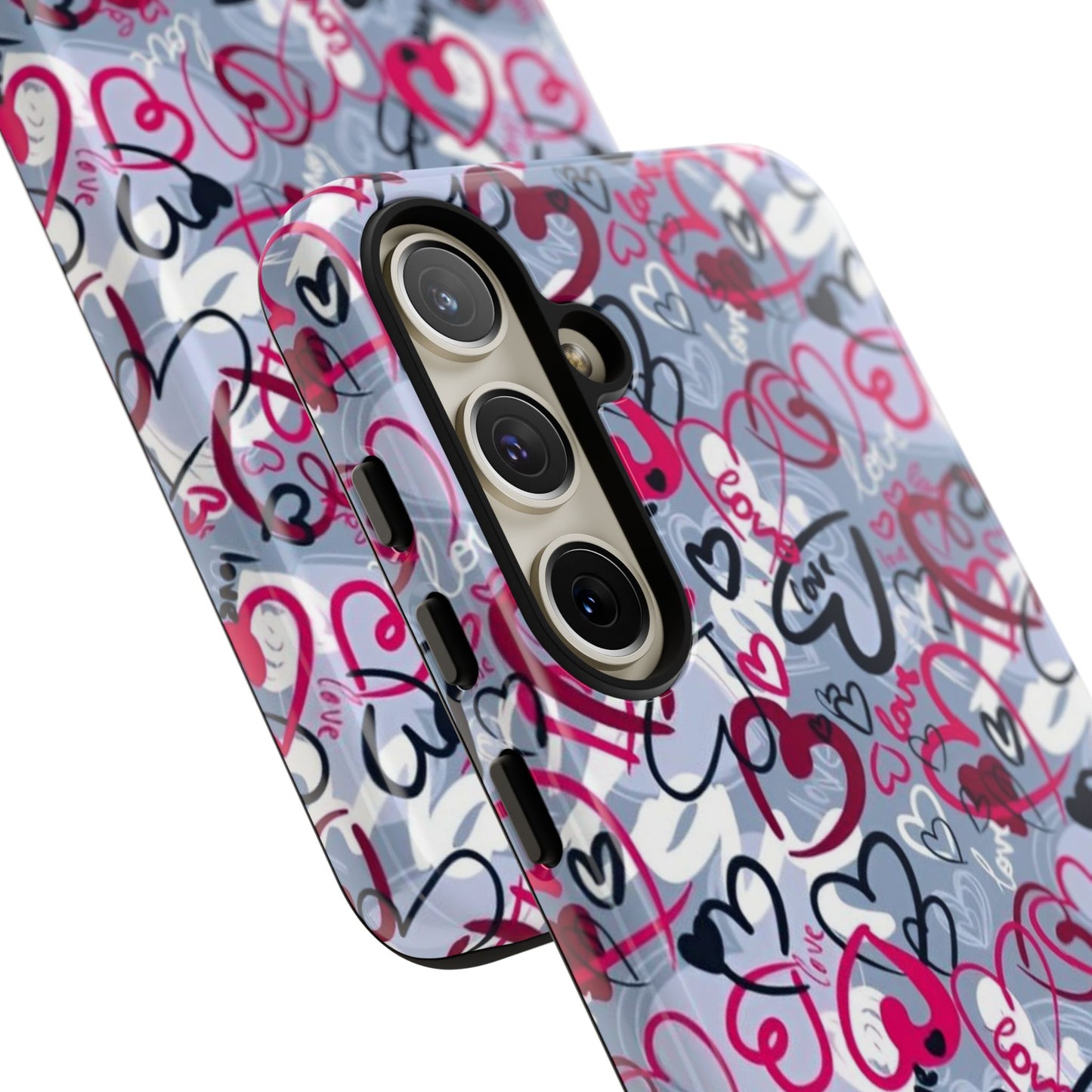 Graffiti Love Hearts Samsung Galaxy Case