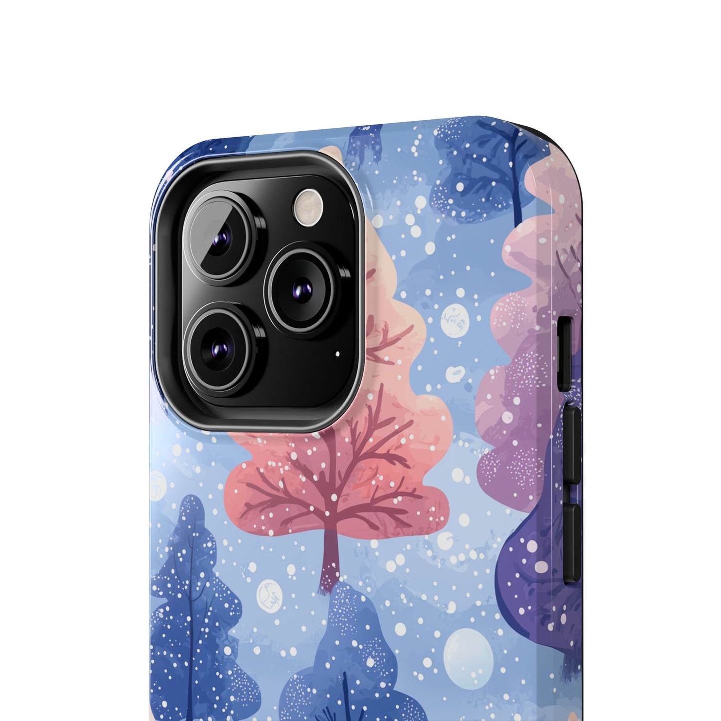 Pink & Purple Winter Wonderland - iPhone Series Case