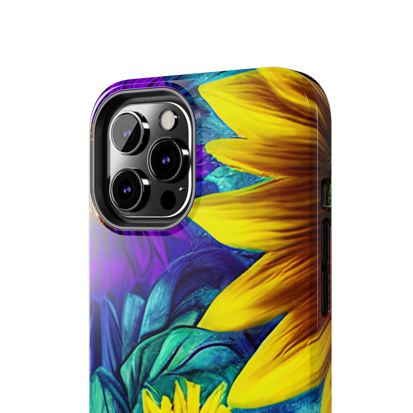 Purple & Gold Sunflower Dream - iPhone Series Case