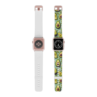 Cute Avocado Apple Watch Band