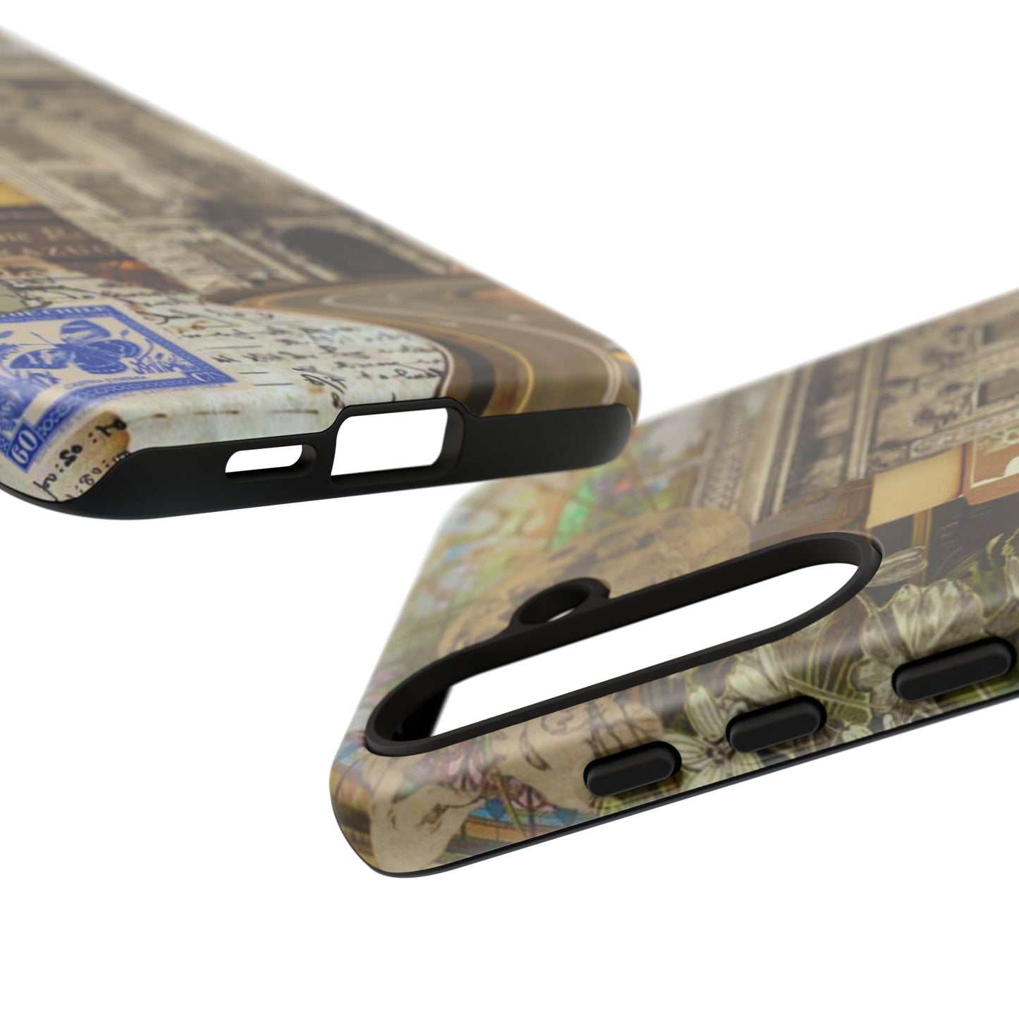 Whimsical Road Trip Collage Samsung Galaxy Case – Dual - Layer Protection with Vintage Art and Adventure Design - BOGO Cases