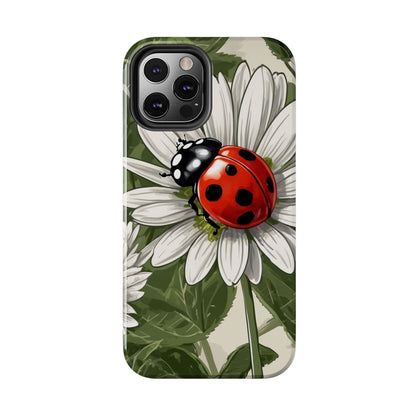 Ladybug & Daisy Garden Charm - iPhone Series Case