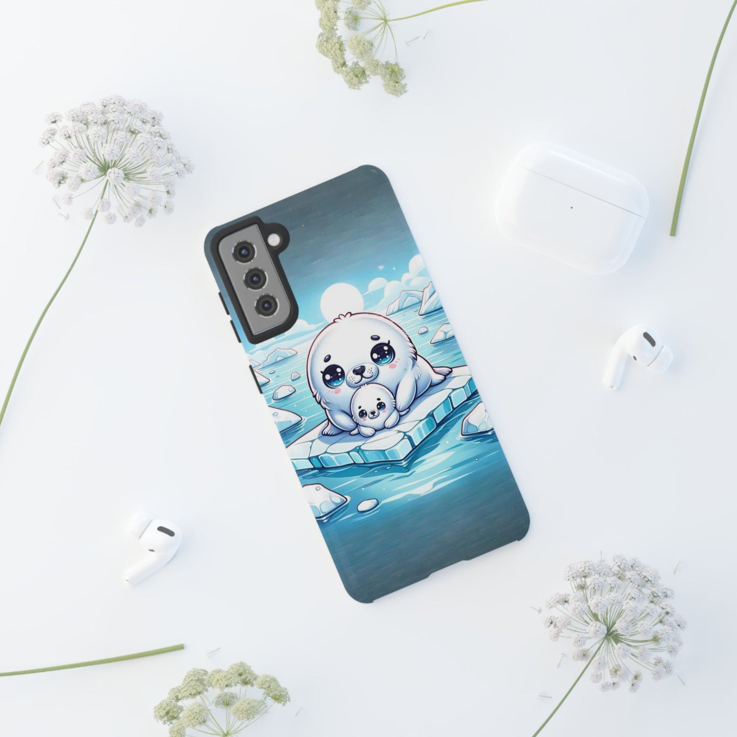 Arctic Embrace Seal iPhone Case