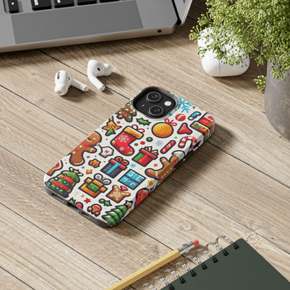 Festive Christmas Icons Pattern – iPhone Series Case