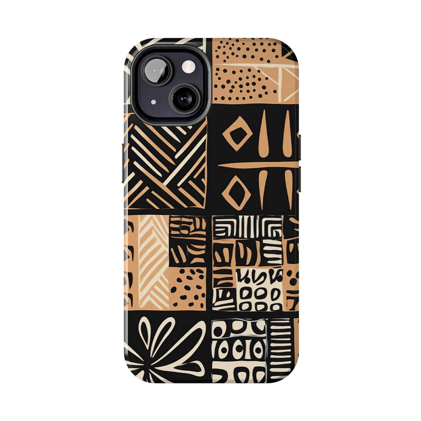 Tribal Geo-Pattern iPhone Series Case – Bold Ethnic Design