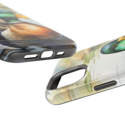 Serene Duck Reflection - MagSafe iPhone Case