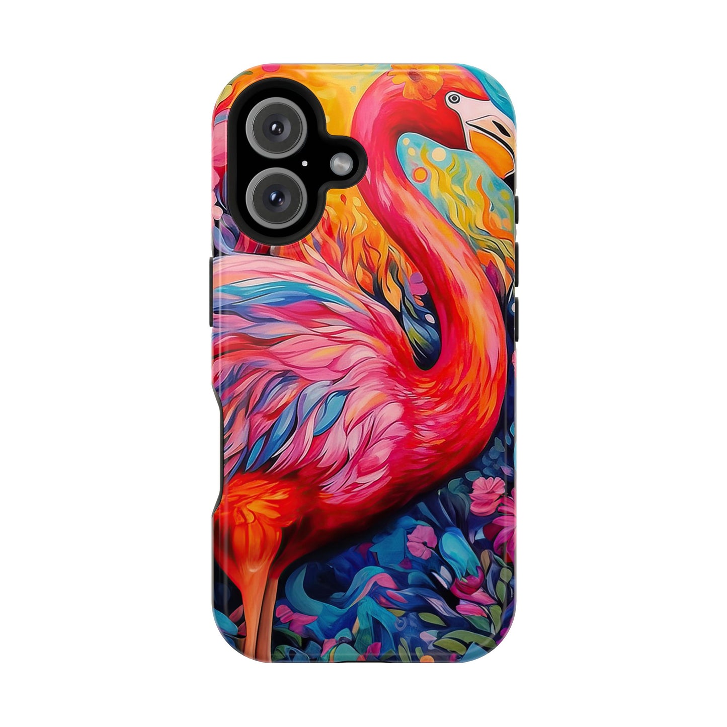 Flamingo Fiesta – Vibrant Flamingo MagSafe iPhone Cases