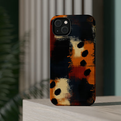 MagSafe iPhone Case: Cheetah Plaid – Wild & Bold Print