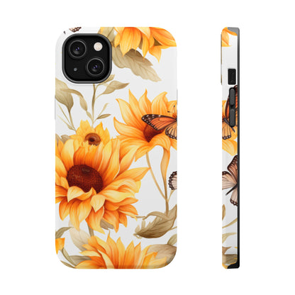 Sunflower & Monarch Garden - MagSafe iPhone Series Case