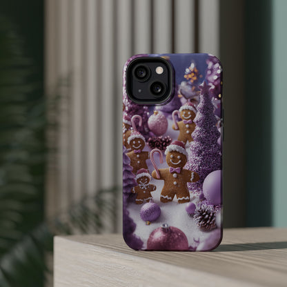 Pink Frosted Gingerbread Forest - MagSafe iPhone Series Case