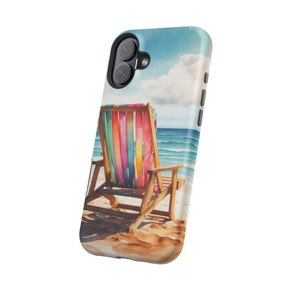 Vibrant Beach Escape MagSafe iPhone Case – Summer Vibes Design