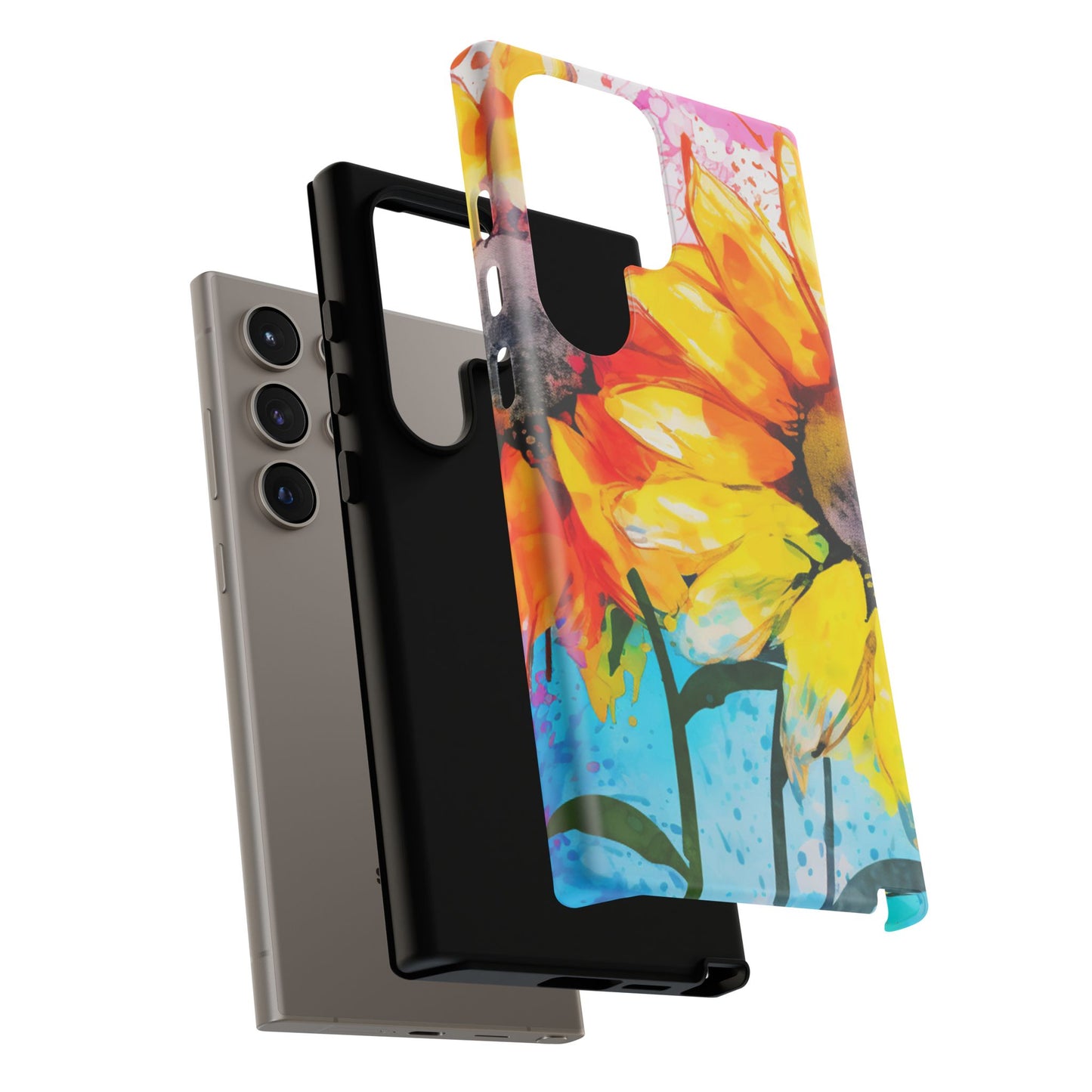 Bold Watercolor Sunflowers - Samsung Galaxy Series Case