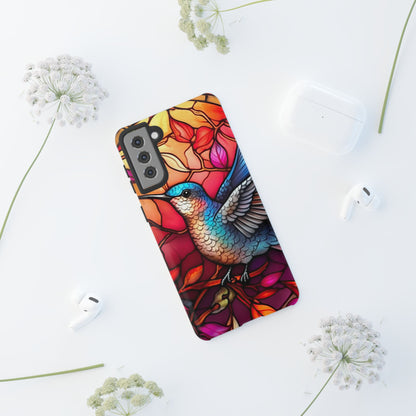 Radiant Multicolor Bird Artwork - Samsung Galaxy Case