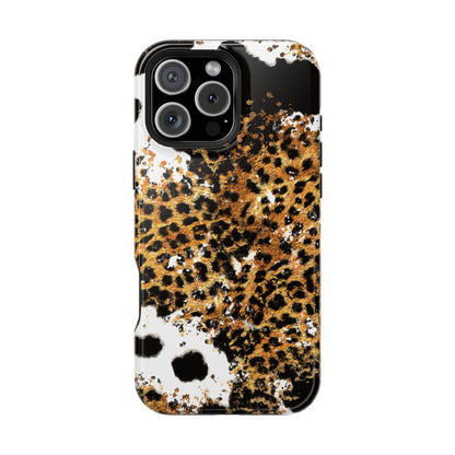 Bold Leopard Ink Splash - MagSafe iPhone Series Case