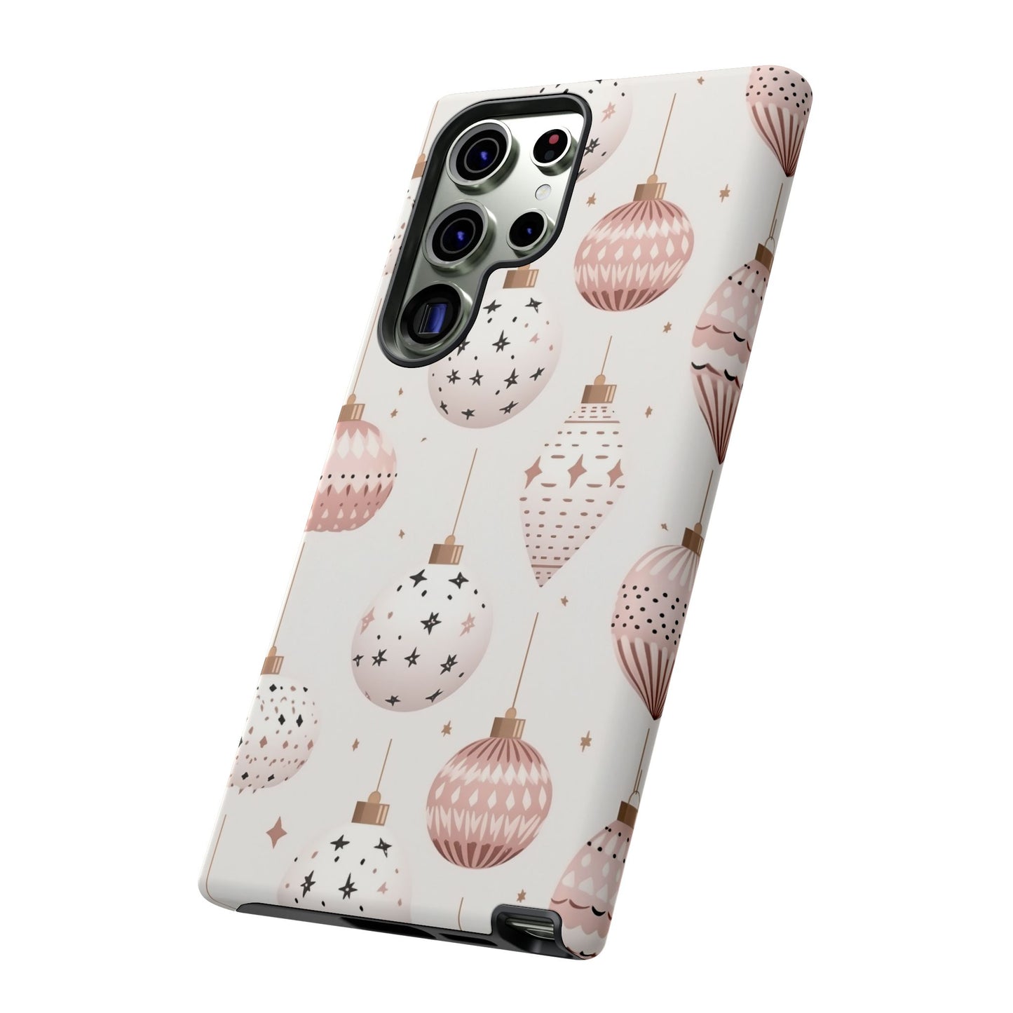 Blush Pink Holiday Ornaments - Samsung Galaxy Series Case