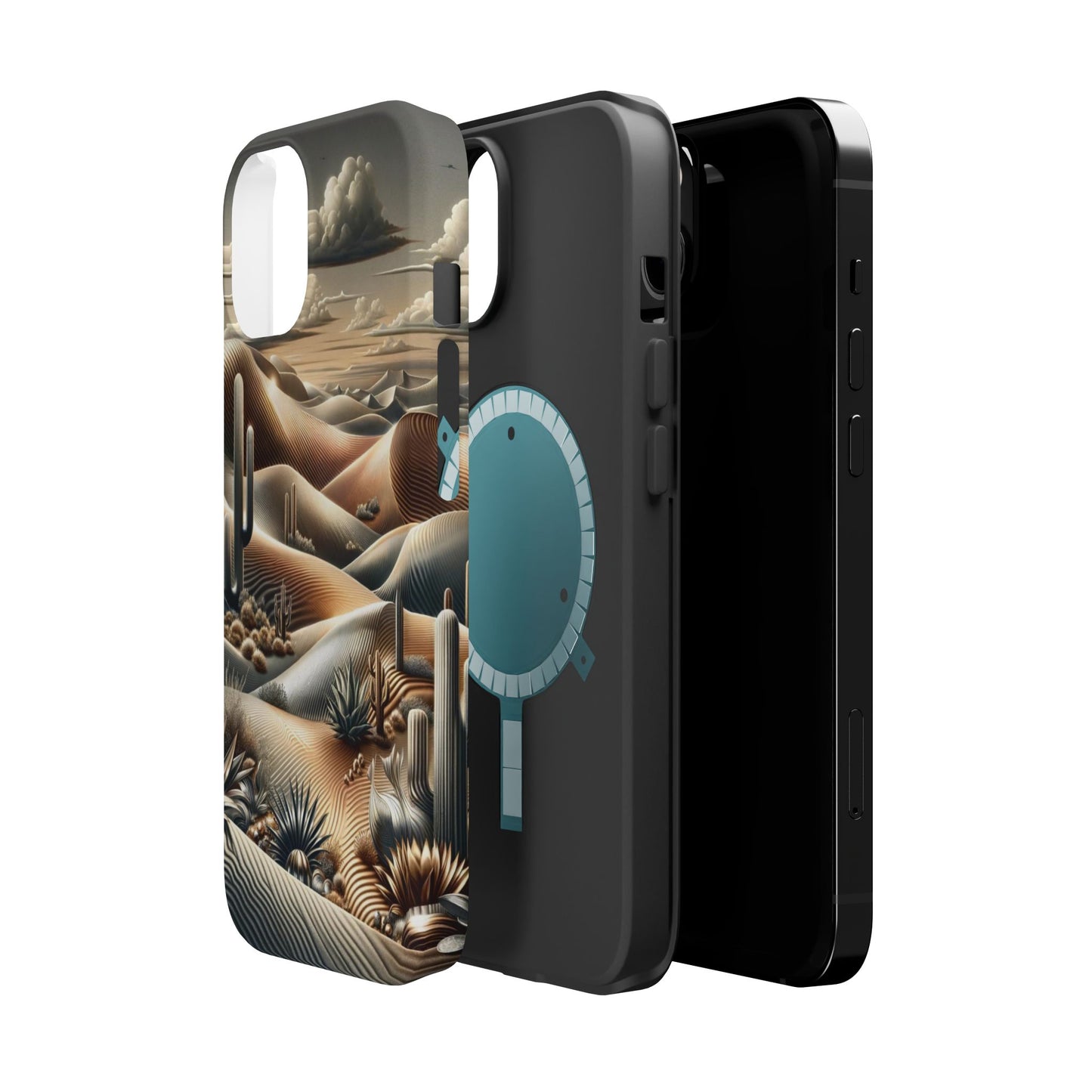 Heavy Metal Cactus iPhone Case