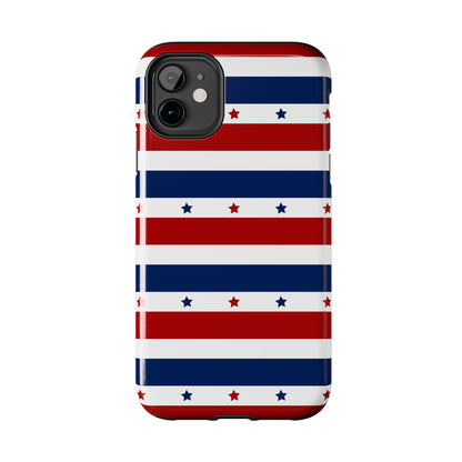 Patriotic Stars iPhone Case