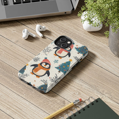 Penguin Wonderland – Snowy Christmas Cheer iPhone Case