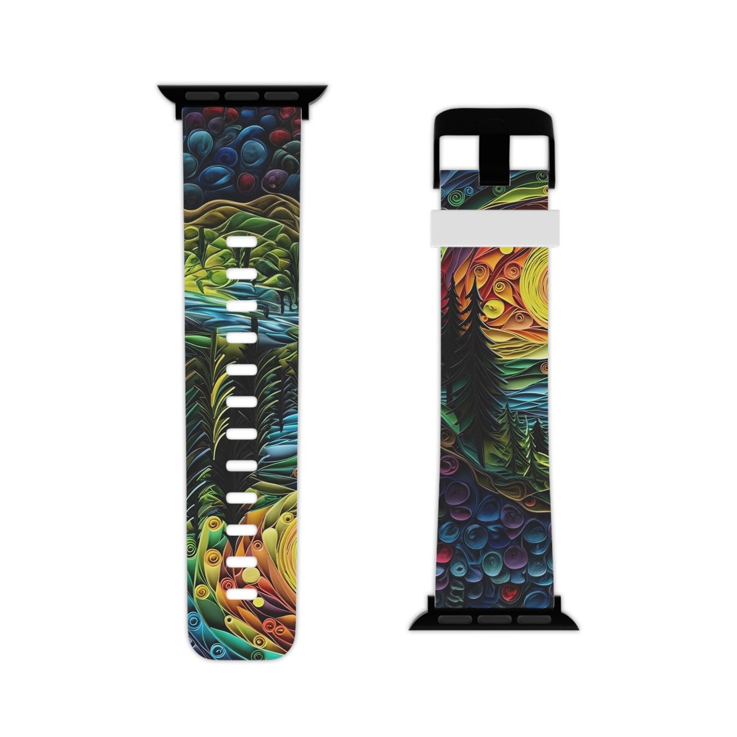 Radiant Forest Sunset Apple Watch Band