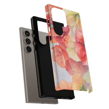 Gumamela Blush Pink Watercolor Floral – Samsung Galaxy Case