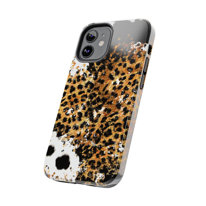 Bold Leopard Ink Splash - iPhone Series Case