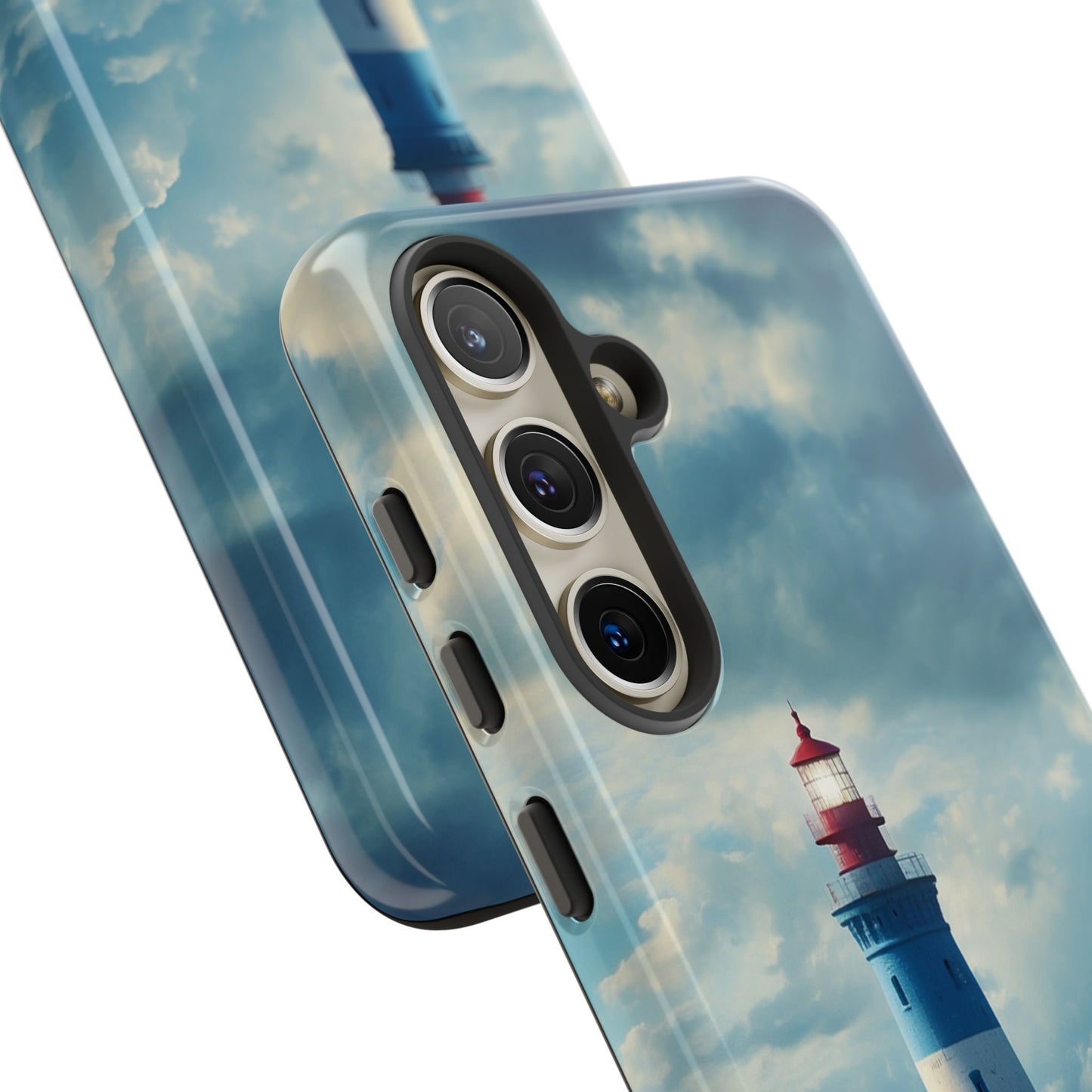 Samsung Galaxy Case - Coastal Lighthouse Design