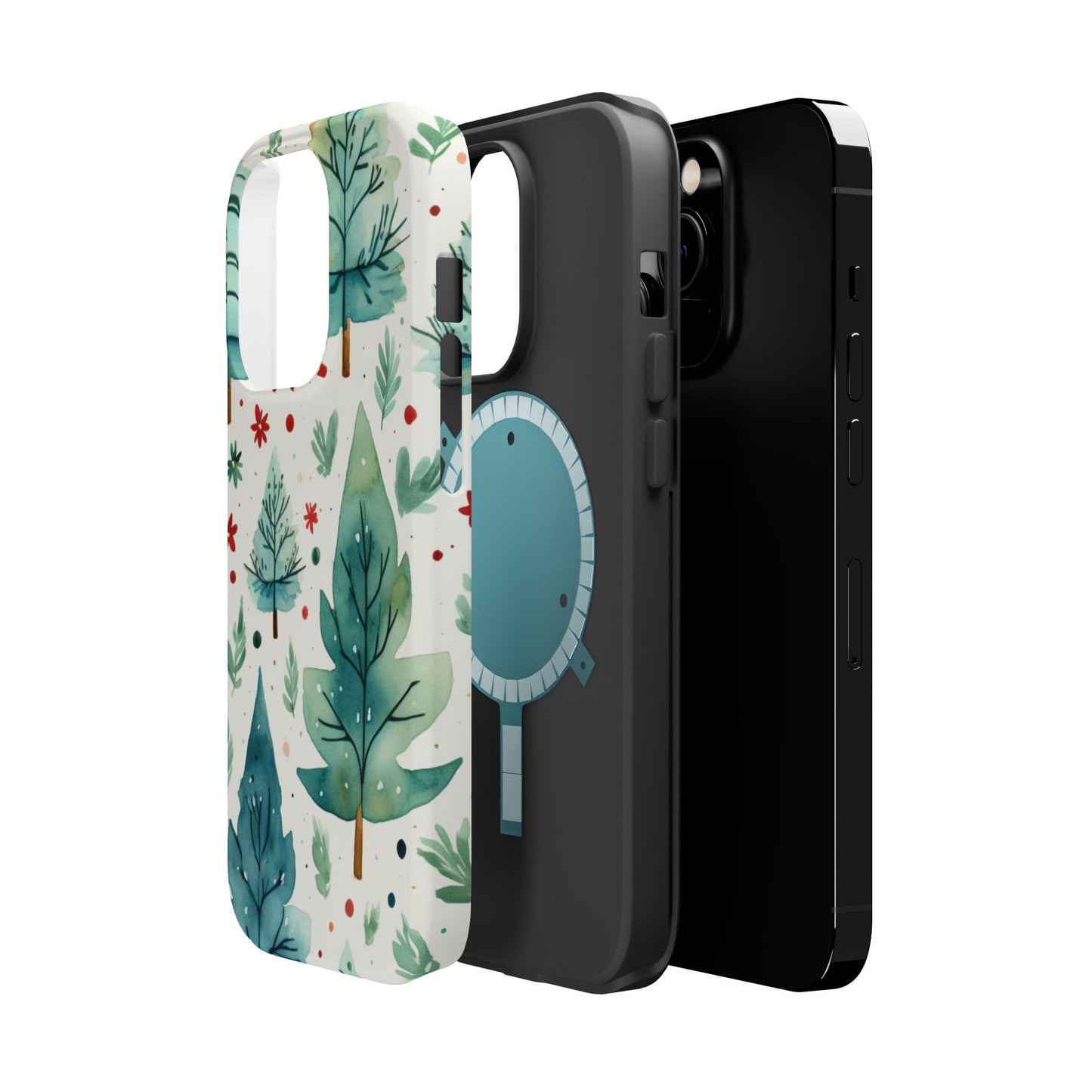 Watercolor Winter Forest - MagSafe iPhone Series Case