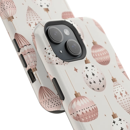 Blush Pink Holiday Ornaments - MagSafe iPhone Series Case