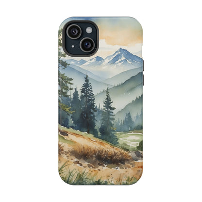 Tranquil Mountain Escape - MagSafe iPhone Case