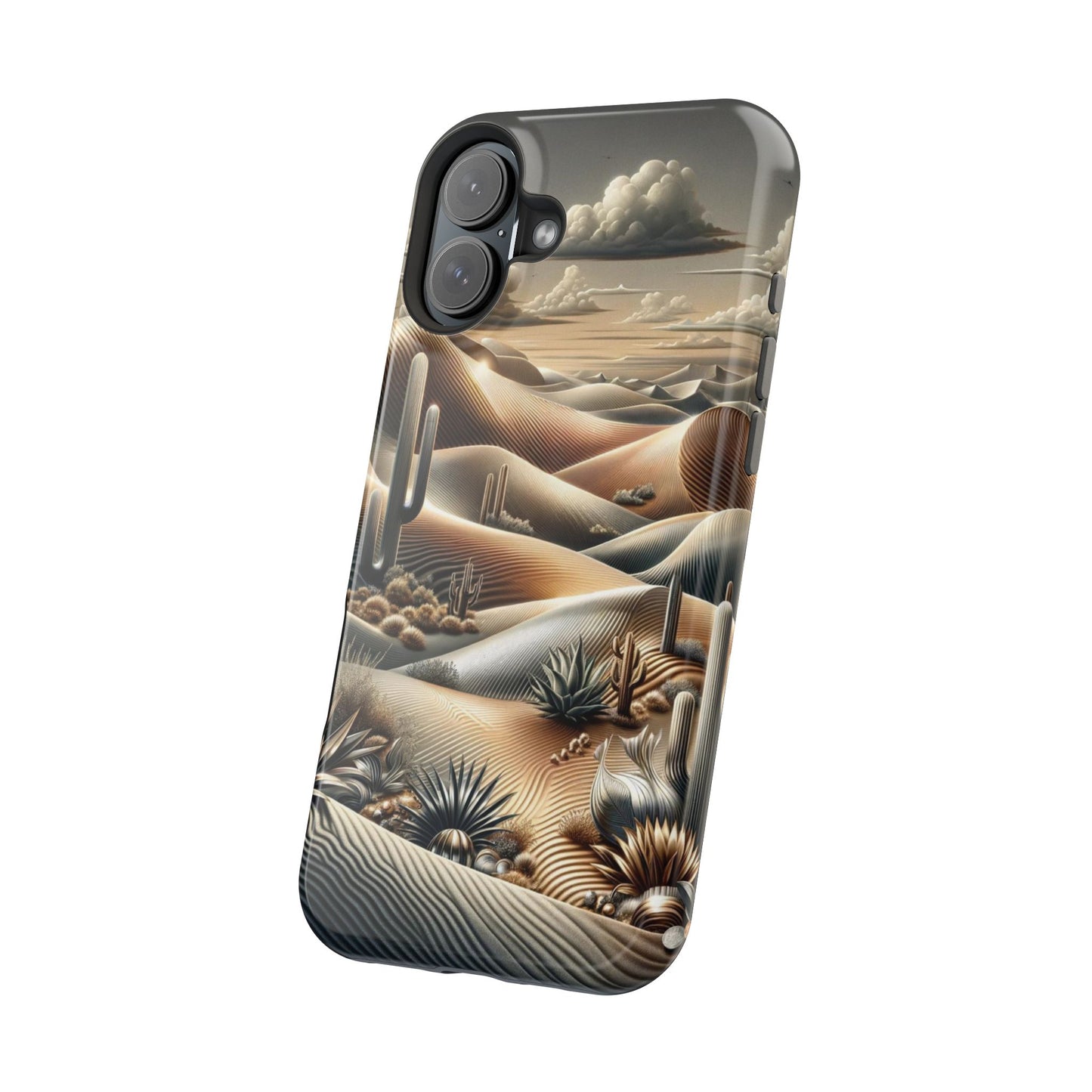 Heavy Metal Cactus iPhone Case