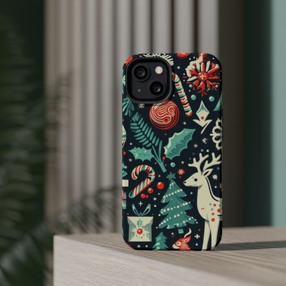 Festive Woodland Holiday -  MagSafe iPhone Series Case