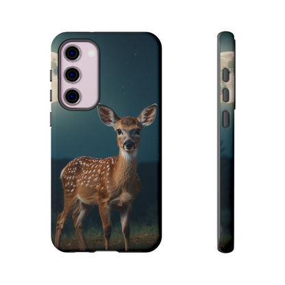 Samsung Galaxy Case – Mystic Fawn Under the Moonlit Sky