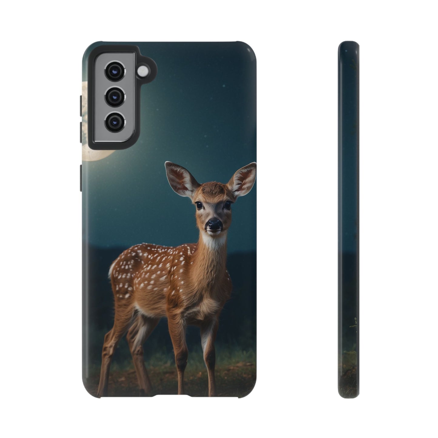 Samsung Galaxy Case – Mystic Fawn Under the Moonlit Sky