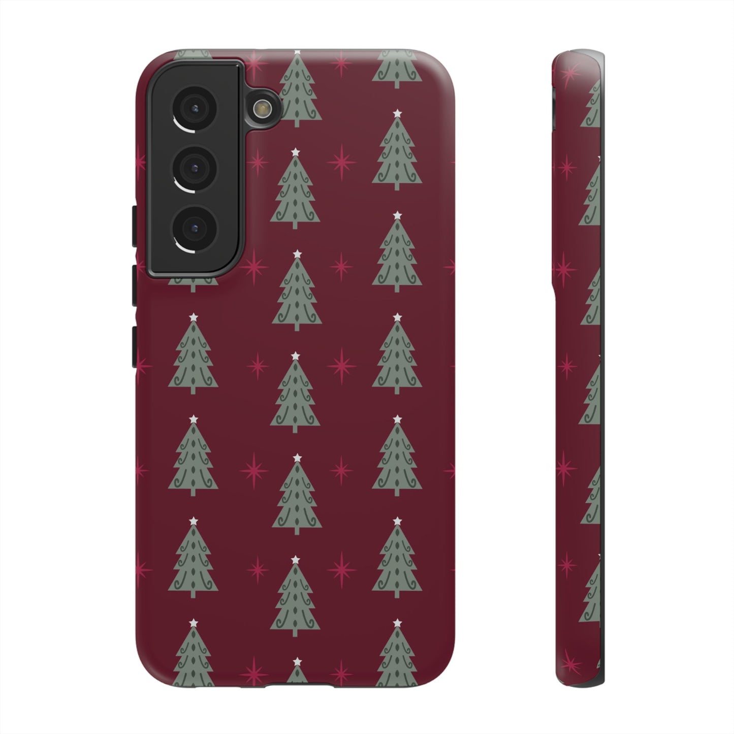 Retro Christmas Tree Pattern – Samsung Galaxy Series Case