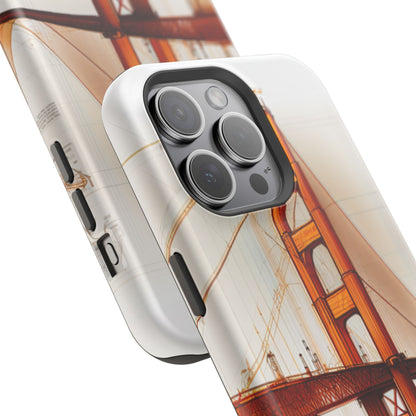 Golden Gate Bridge MagSafe iPhone Case - San Francisco Landmark