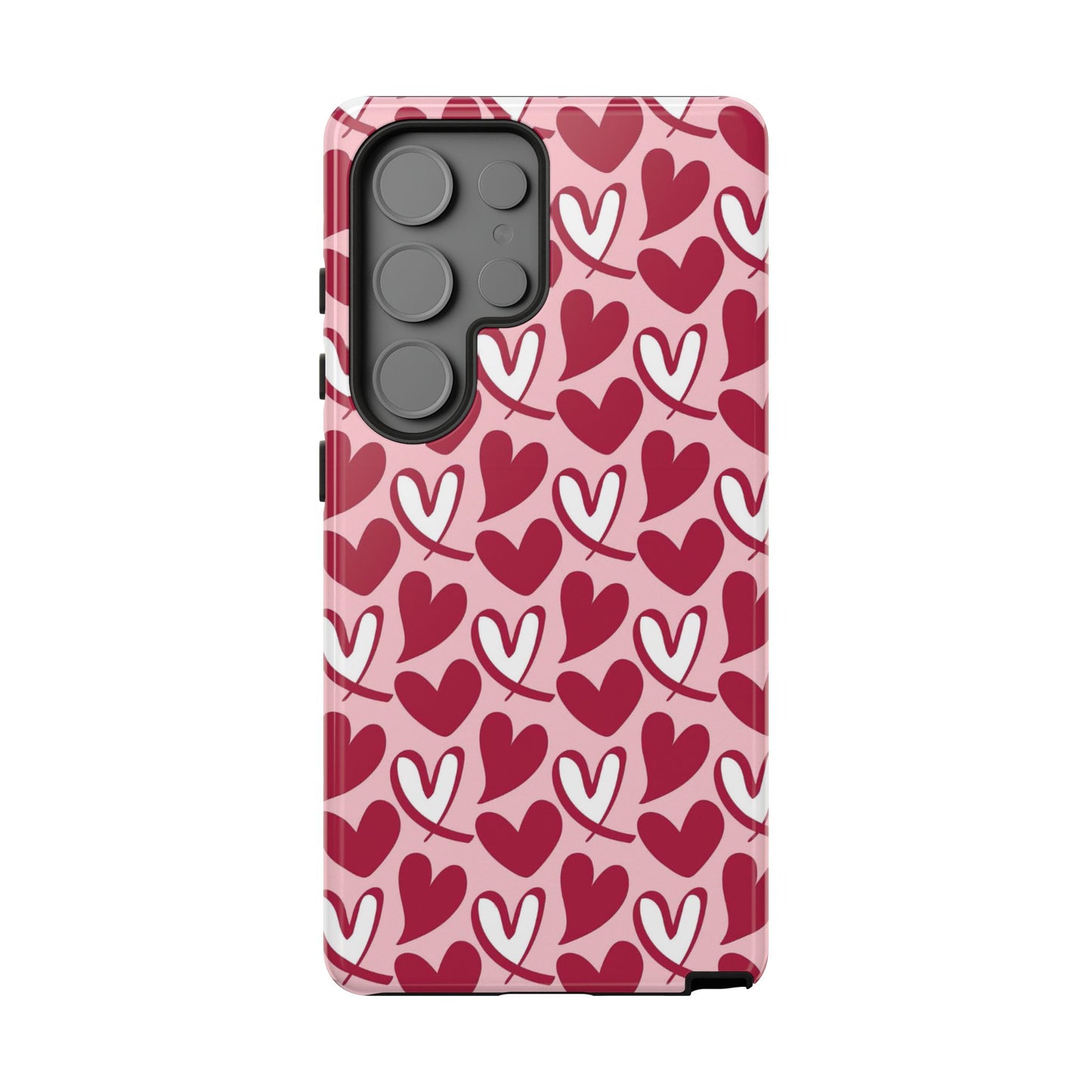 Hand-Drawn Hearts Samsung Galaxy Case