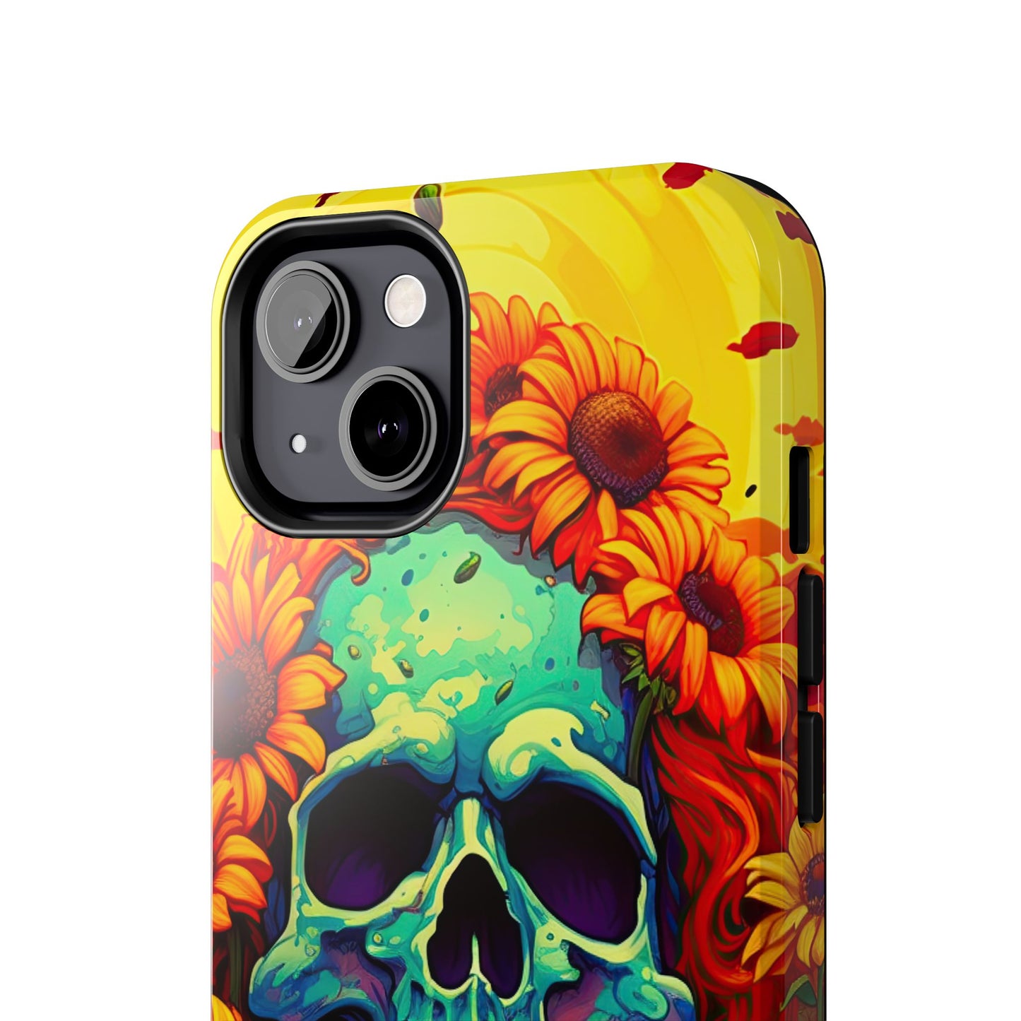 Sun Kissed Skull iPhone Case