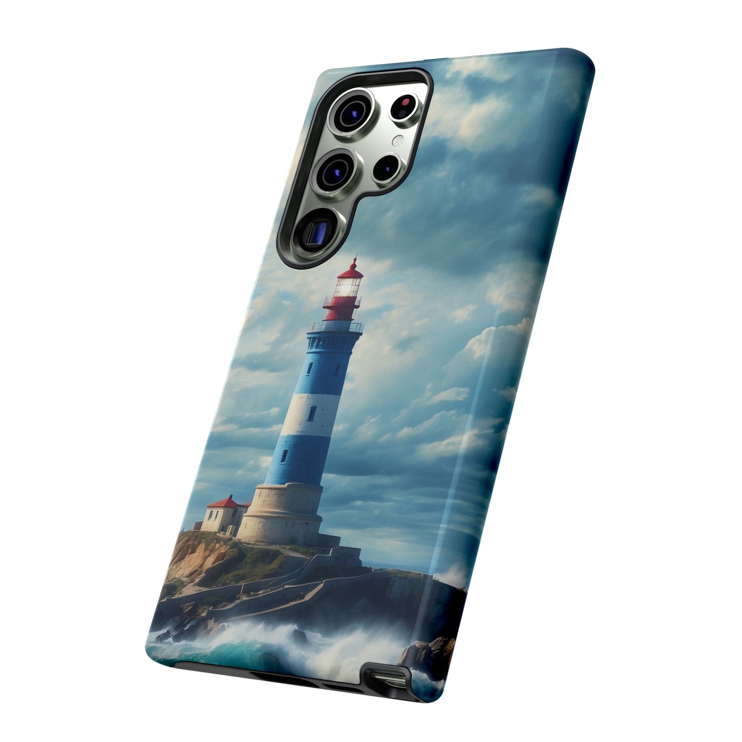 Samsung Galaxy Case - Coastal Lighthouse Design