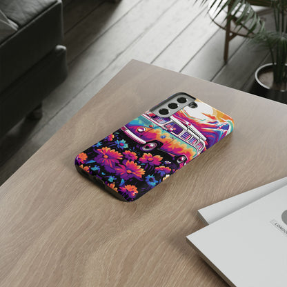 Groovy Floral Sunset Van – Samsung Galaxy Series Case