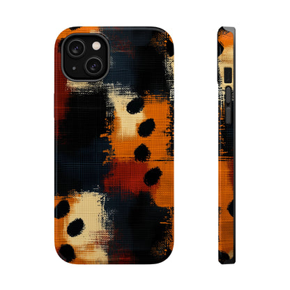 MagSafe iPhone Case: Cheetah Plaid – Wild & Bold Print