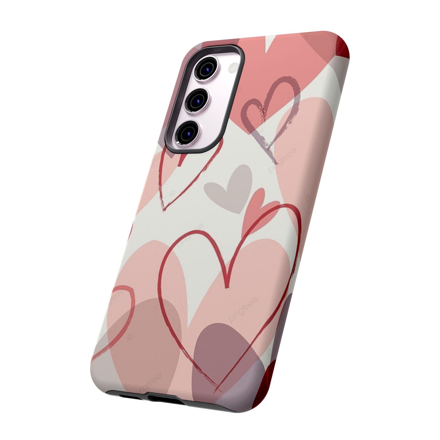 Romantic Red Hearts Samsung Galaxy Case