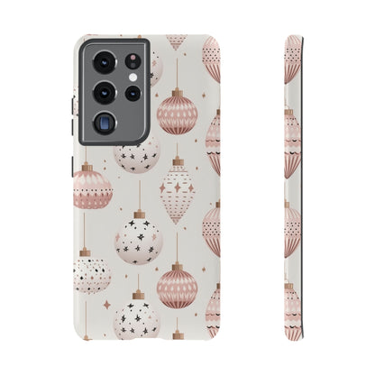 Blush Pink Holiday Ornaments - Samsung Galaxy Series Case