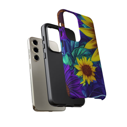 Purple & Gold Sunflower Dream - Samsung Galaxy Series Case