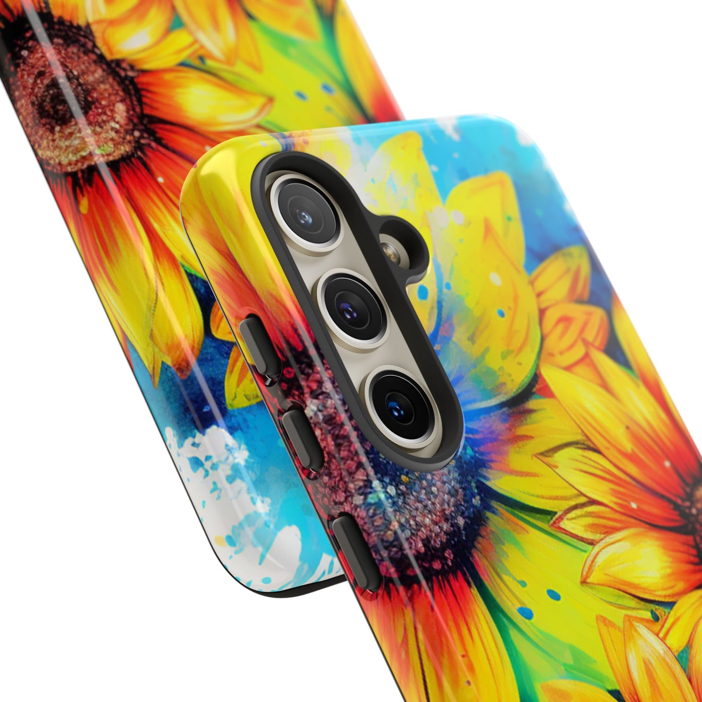 Vibrant Sunflower Splash - Samsung Galaxy Series Case